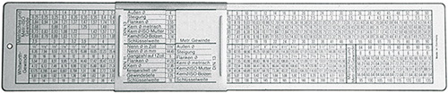Meradlo závitové DIN 260x50mm Format