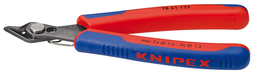 Bocné štiepacie kliešte pre elektroniku Super Knips tvar 6 140mm KNIPEX