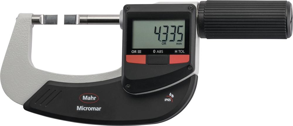Mikrometer digitálne, cepelovej meracej plochy 40 EWRIA-S 75-100mm MAHR