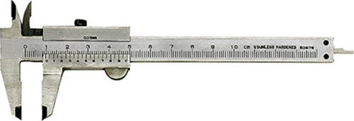 Meradlo posuvné analógové skrutka 0,05/100mm DIN862 Format