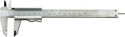 Meradlo posuvné analógové skrutka 0,05/150mm s okrúhlou hĺbkou DIN862 Format