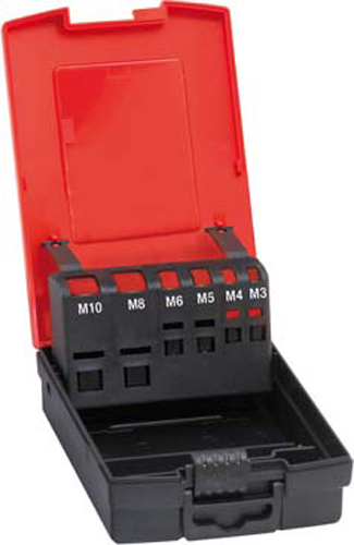 Kazeta na záhlbníky M3-M10 FS Format